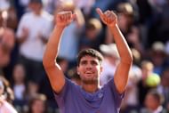 Carlos Alcaraz at the Barcelona Open 2025. (Photo: Getty)